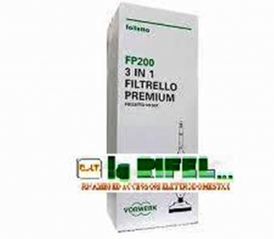 FP200 6 Filtrello Premium VK200 - VK220 S Originale Vorwerk