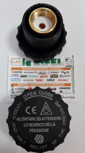 Tappo Caldaia Stirolux 1800 con Valvola di Sicurezza