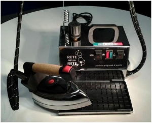 Ferro da Stiro Professionale Martina Inox da 1,0 Litro Stiratrice Made in Italy