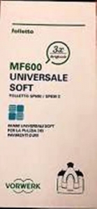 3 Panni Universali Soft Pulilava SP600 - SP600S - SP7 Folletto Vorwerk Originale