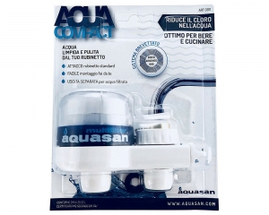 Depuratore Acqua per Rubinetto Aquasan Compact Sistema Brevettato Made in Italy