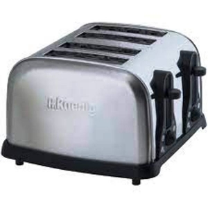 TOS14 Tostapane a 4 fette 6 livelli di cottura 1700W Inox H.Koenig Toaster a 4