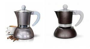 Moka Caffettiera per Induzione 2 tz Today Color Grigia o Marrone