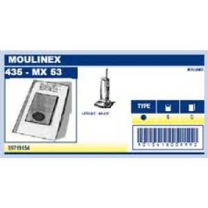 MX53 SACCHETTI INTERFILTER ADATTABILI BATTITAPETO MOULINEX MAJOR