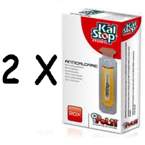 2 confezioni 20 fialette Kalstop Polti Originale