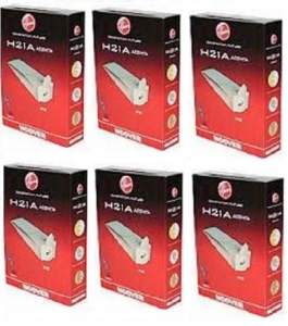 6 Confezioni H21a - 5 Sacchetti Hoover Acenta Sacchi Scopa Elettrica Originali